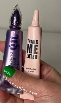 Eyeshadow Primer: Urban Decay VS Elizabeth Mott