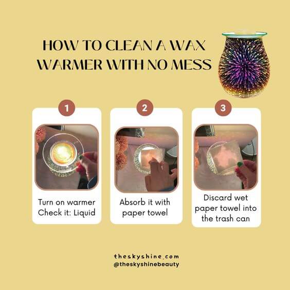 How to Clean a Wax Warmer with No Mess 1. Tutorial 
