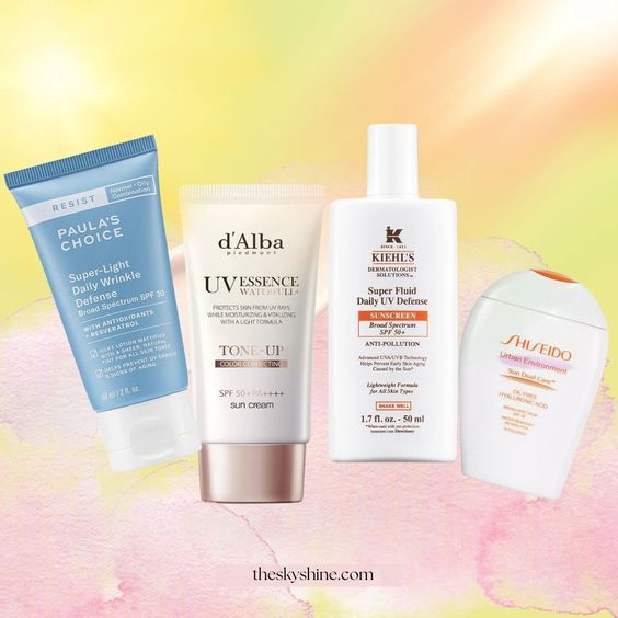 4 Best Tone-up sunscreen without makeup