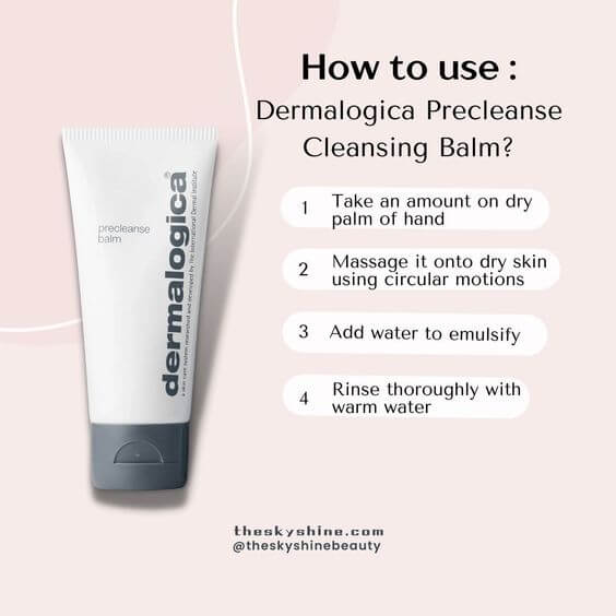 Dermalogica Precleanse Balm Review: Prepping Your Skin for a Perfect Cleanse 2. How to use