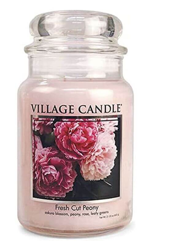 Village Candle Fresh Cut Peony Review: A Beautiful Spring and delicate peony
