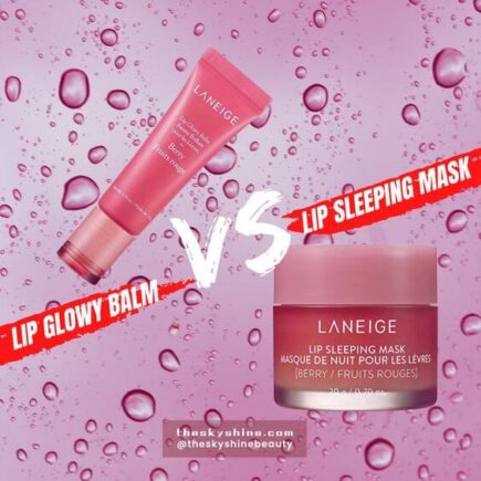 LANEIGE Lip Glowy Balm Berry vs. Lip Sleeping Mask: Which is Better for Dry Lips