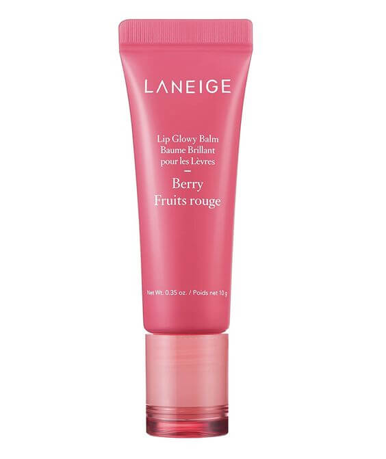 The Solution to Your Dry Lips LANEIGE Lip Glowy Balm Berry