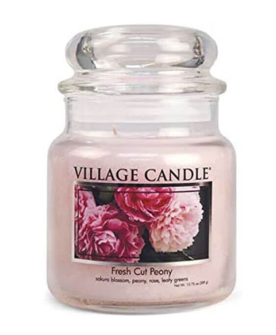 Village Candle Fresh Cut Peony Review: A Beautiful Spring and delicate peony