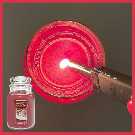 Yankee Candle Sparkling Cinnamon Review: A Festive and Inviting Home Fragrance 2.  Burn Time & How to use The burn time of the Sparkling Cinnamon candle is impressive, lasting for up to 110 - 150 hours. This means you can enjoy the scent for weeks without having to replace the candle 