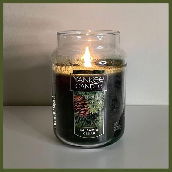 Yankee Candle Balsam & Cedar Review