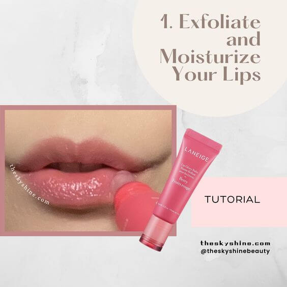 Achieving the Perfect Glossy Warm Red Lip Look: Tips and Tricks 1. Exfoliate and Moisturize Your Lips
