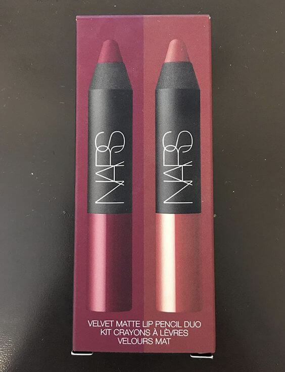 NARS Lip Pencil Duo Damned and Walkyrie Review: The Perfect Combination  The Perfect Lip Combo Nars Velvet Matte Lip Pencil Duo in Damned and Walkyrie