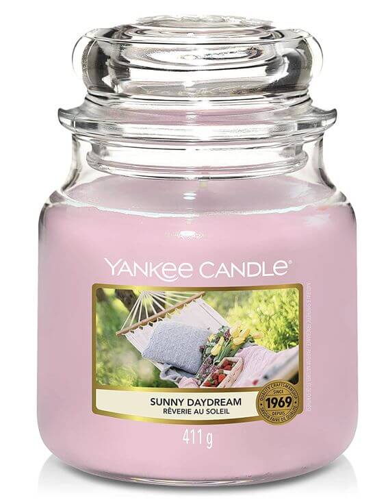 Best 6 Yankee Candle Spring Fragrances: A Guide to Welcoming the Season of Renewal Yankee Candle Medium Jar Candle, Sunny Daydream 