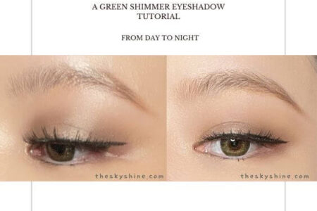 From Day to Night: A Green Shimmer Eyeshadow Tutorial