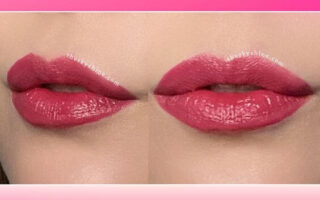 How to Create a Glossy Neutral Pink Magenta Lips Look