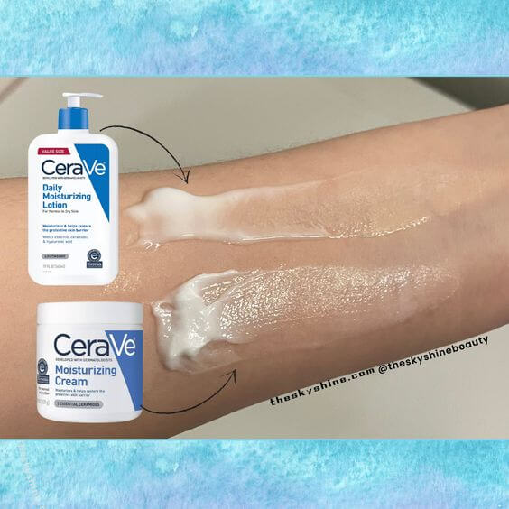 CeraVe Daily Moisturizing Lotion vs Cerave Moisturizing Cream: Which One Is Right for You? 2. Which One Is Right for You? If you have oily or acne-prone skin, or if you prefer a lightweight moisturizer that absorbs quickly, the Daily Moisturizing Lotion might be the better choice for you. if you have dry skin or prefer a more emollient formula, the Moisturizing Cream might be the way to go.