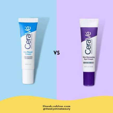 CeraVe Eye Repair Cream vs CeraVe Skin Renewing Eye Cream: Which is Better for You?