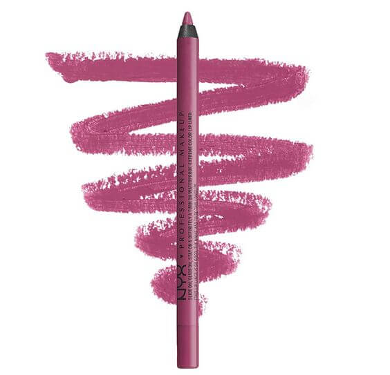 Best 6 Magenta Gloss Lipstick: Natural to High Shine Get the look: Magenta Lip Liner  NYX PROFESSIONAL MAKEUP Slide On Lip Pencil, Lip Liner  When used with matte lipstick or lip liner, you can create a more vivid color for long-lasting.