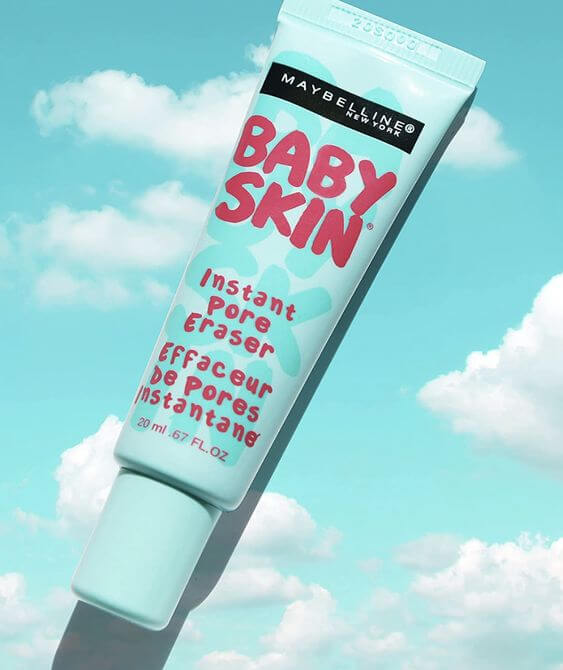 Best 6 Hydrating Makeup Primers for Oily Skin with Pores Maybelline Baby Skin Instant Pore Eraser