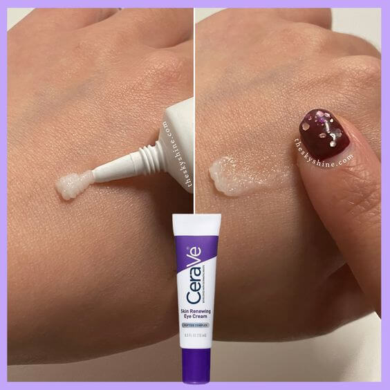 Cerave Skin Renewing Eye Cream Review: Is It Worth It? 1. Texture & Scent
