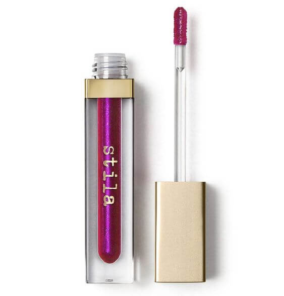 Best 6 Magenta Gloss Lipstick: Natural to High Shine stila Beauty Boss Lip Gloss Color Payday, Stila Beauty Boss Lip Gloss, Payday is opacity magenta with finish shimmer. It has light-weight, high-performance, multidimensional shine and color.