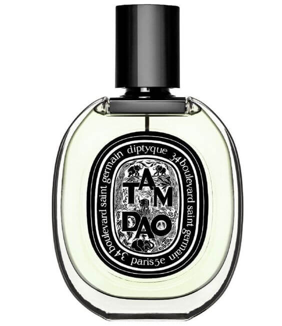 Best 5 Earthy and Woody Perfumes, Diptyque Tam Dao Eau De Parfum This fragrance is perfect for those who love a scent that is both calming and alluring.