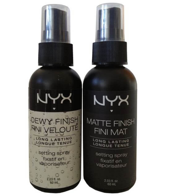NYX Dewy Finish Fini Veloute Setting Spray Review: A Flawless and Matte Makeup Finish NYX DEWY & MATTE FINISH SET