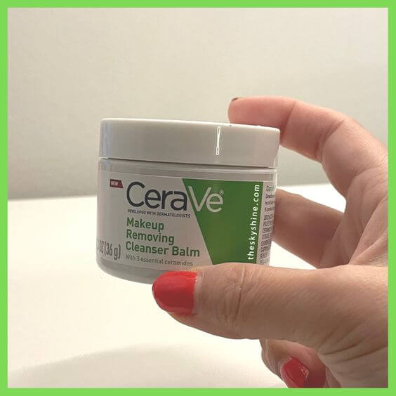 CeraVe Makeup Removing Cleanser Balm Review