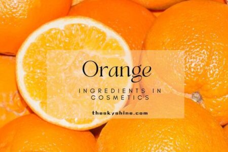 Understanding Orange Cosmetic Ingredient