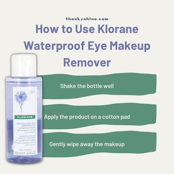 Klorane Waterproof Eye Makeup Remover: A Review of the Pros and Cons 2. How to Use Klorane Waterproof Eye Makeup Remover?
Shake the bottle well before use and apply the product on a cotton pad. Place the cotton pad on your closed lips for a few seconds, and then gently wipe away the makeup. Repeat the process until your lip area is clean.