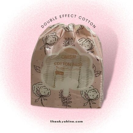 OMSM Cotten Pads Review: Double Effect Cotton