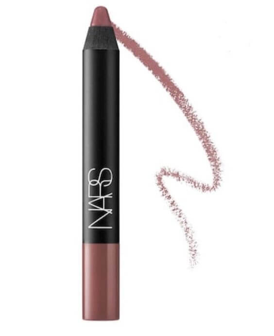 Finding the Perfect Pink Lipstick for Medium Skin Tones, Nars Velvet Matte Lip Pencil, in Bahama