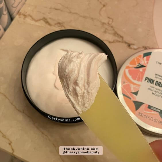 The Body Shop Pink Grapefruit Body Butter Review: Add Deep Hydration to Your Body Care 2. Is this good for all skin type? To sum up, this product helps restore the natural moisture balance of skin that lacks moisture. 