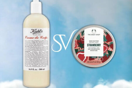 Kiehl’s Creme de Corps vs. The Body Shop Strawberry Body Butter: Which is Best for Dehydrated, Dry Skin?