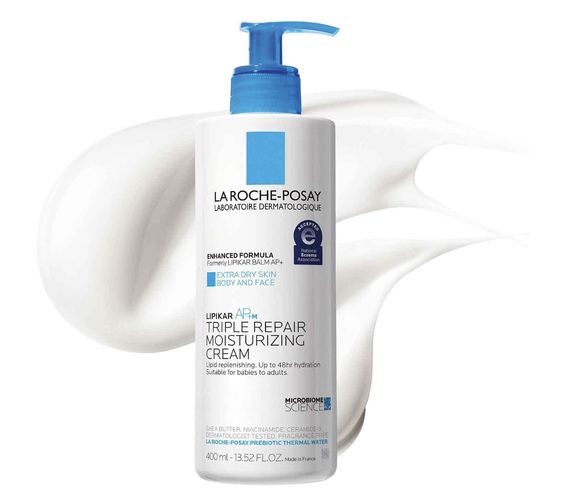 Best 5 Body Moisturizers for Dehydrated Dry Skin in Summer  The La Roche-Posay Lipikar Balm AP+ Intense Repair Body Cream provides long-lasting hydration and is clinically shown to reduce dry, rough skin. 