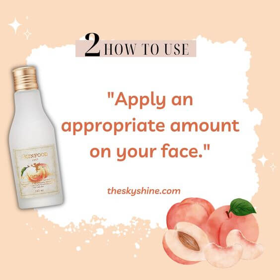 Skinfood Peach Cotton Emulsion Review: A Lightweight Hydration 2. How to use In the summer, my skin turns into a combination, oily and sometimes acne-prone. This product to use at night is one that keeps my skin fresh and moist. It’s the best product for my skin type.
