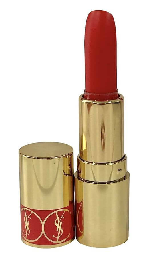 Top 5 Glossy Lipsticks to Rock This Summer Yves Saint Laurent Rouge Volupte Shine Lipstick Balm # 45 Red RougeTuxedo MINI
This Lipstick Balm in #45 Rouge Tuxedo is an instant hydration, smoothness with a high-shine, balm-like texture that conditions and moisturizes the lips.