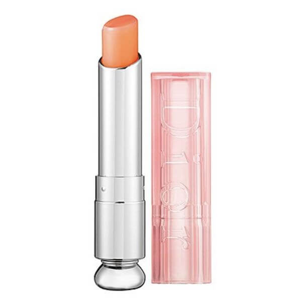 Top 5 Glossy Lipsticks to Rock This Summer  Dior Addict Lip Glow in Coral reacts to the unique chemistry of each person’s lips to create a custom shade that suits their skin tone. 