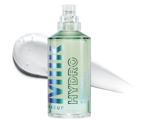 Hydrate and Glow: 5 Must-Have Hyaluronic Acid Beauty Products 3.  Long-Lasting Natural Glow This Hydrating Makeup Primer gives your skin a burst of hydration, thanks to its hyaluronic acid content. Especially, it covers large pores without leaving a sticky residue
MILK MAKEUP Hydro Grip Hydrating Makeup Primer 