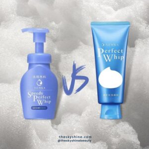 Senka Speedy Perfect Whip Moist Touch vs Senka Perfect Whip: Finding