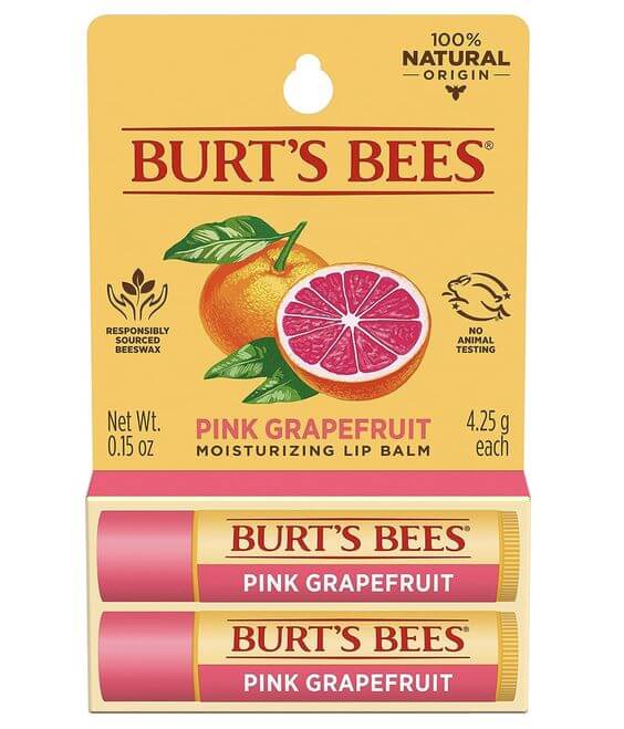 5 Best Products for Pink Grapefruit Scent Lovers
Burt's Bees Pink Grapefruit Lip Balm leaves a subtle grapefruit scent with a sweet hint of citrus. And Its has received highly recommend reviews on Amazon. The positive reviews tell "easy application, and ability to keep lips moisturized and soft, yummy tastes, favorite lip balm in summer"