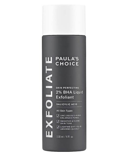 5 Best Salicylic Acid Skincare Products for Oily & Acne-prone Skin
Paula's Choice Skin Perfecting 2% BHA Liquid Exfoliant  is known to reduce blackheads, whiteheads, and blemishes, leaving your skin visibly smoother. It also improves visible signs of aging
