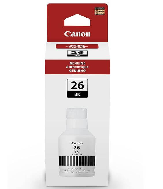 The Best 3 Cost-Effective Printers in 2023 Get the look: Ink Bottle For Canon  MAXIFY GX Series
Canon GI-26 Black Ink Bottle