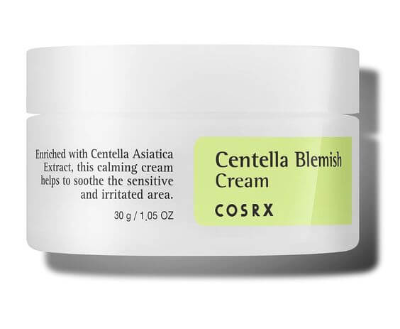Best Centella Asiatica Products for Oily & Sensitive Skin
Cosrx Centella Blemish Cream helps to reduce red spots (acne scars), perfect for acne scar concern. In addition, spot treatment offer reduce redness, dark spots from acne with 7% Zinc Oxide.