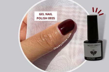 Modelones Gel Nail Polish 0935 Review: Perfect Dark Red For Various Occasions