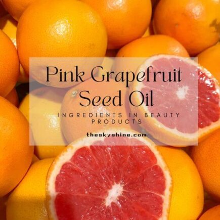 Pink Grapefruit Seed Oil: A Natural Beauty Ingredient