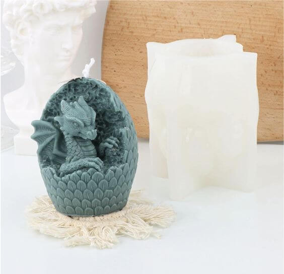 The 5 Best Large Scented Candles For Halloween 5. Mighty Dragon Candle Dragon 3D Candle Mold 
Grainrain Dinosaur Dragon 3D Candle Mold Silicone Soap Mold Craft Soy Wax Epoxy Resin Mold