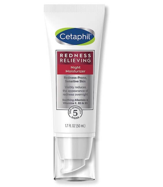Effective Management of Rosacea: Path to Clear Skin 1. Gentle Skincare
Cetaphil Night Cream, Redness Relieving Night Moisturizer for Face