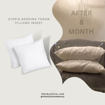 A Review of Utopia Bedding Throw Pillows Insert: Experience Ultimate Comfort