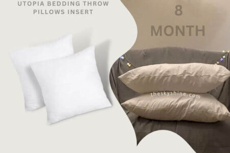 A Review of Utopia Bedding Throw Pillows Insert: Experience Ultimate Comfort