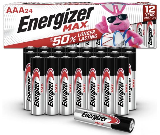 Energizer AAA Batteries, Max Triple A Max Battery Alkaline, 24 Count