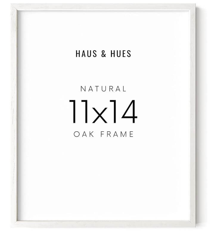 A Review of Whaline Halloween Wall Art Prints 2. How To Use Get the look: Modern Picture Frame
HAUS AND HUES 11x14 White Picture Frame 