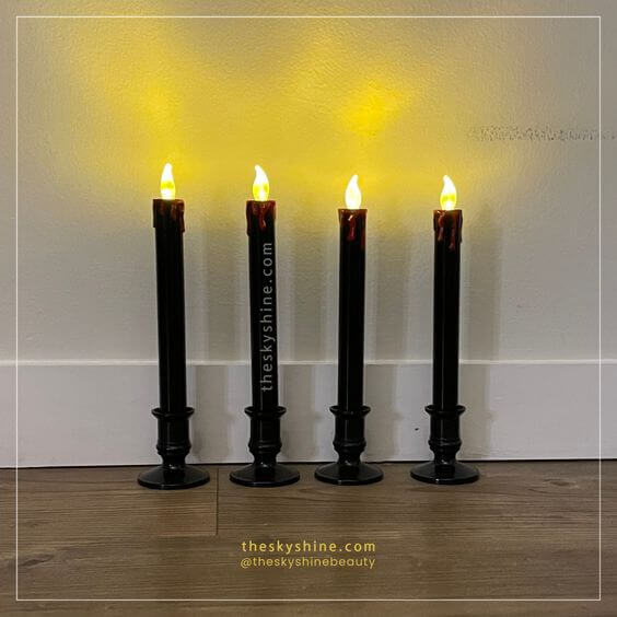 A Review of YAUNGEL Black Flameless LED Candles: Light Up Your Nights