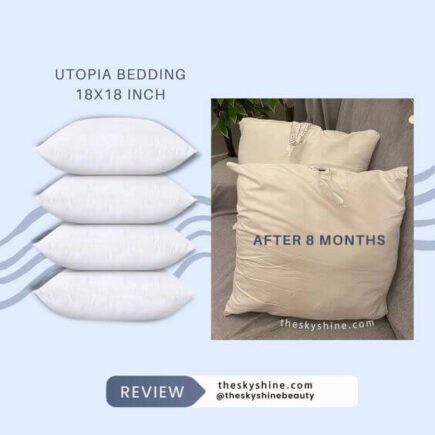 Review of Utopia Bedding’s 18x18 Inch Throw Pillows: Comfort Meets Style
